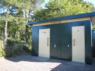 offentlig toalett vid Tønsberg Ringhaugholmen