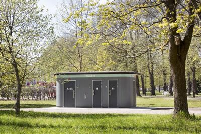 Offentliga toaletter i parker kan kräva upphandling