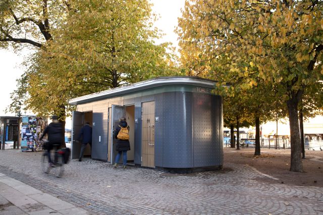 Tetragon Brunnsparken - Offentlig toalett i Göteborg